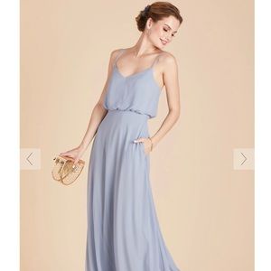 Birdy Grey Bridesmaid - GWENNIE DRESS - DUSTY BLUE